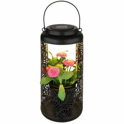 Lampe de table Globo SOLAR LED Noir, 1 lumière