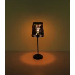 Lampe de table Globo SOLAR LED Noir, 1 lumière