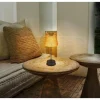 Lampe de table Globo SOLAR LED Ambre, Noir, 1 lumière