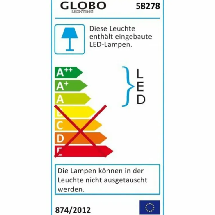 Luminaires Globo Lighting Lampes À Poser|Lampe de table Globo TARRON LED Transparent, Blanc, 3 lumières