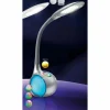 Luminaires Globo Lighting Éclairage Led|Lampe de table Globo TARRON LED Argenté, Transparent, 3 lumières