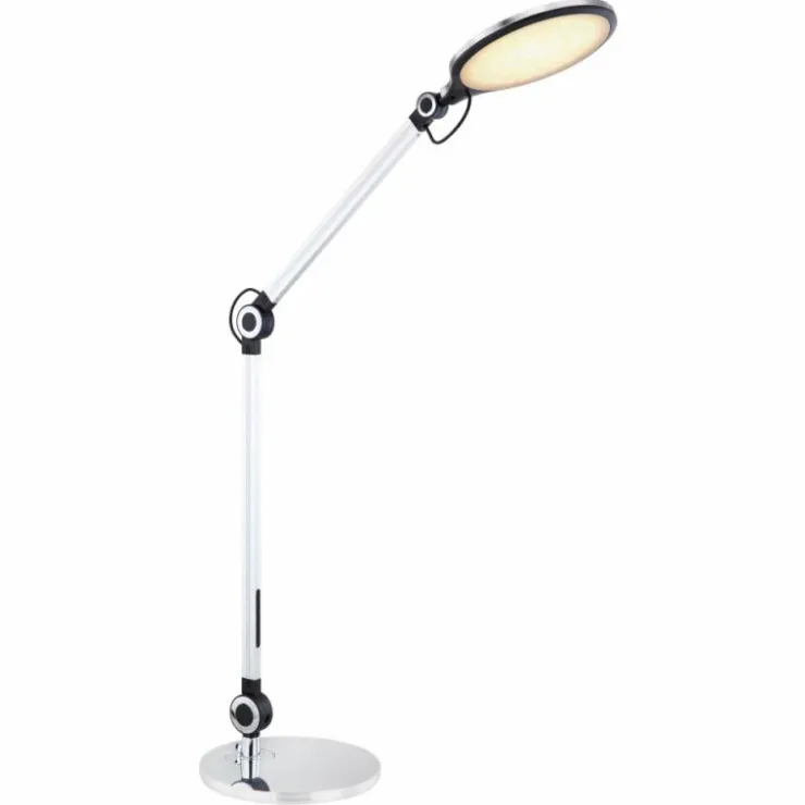 Luminaires Globo Lighting Lampes À Poser|Lampe de table Globo URIAS LED Argenté, 1 lumière