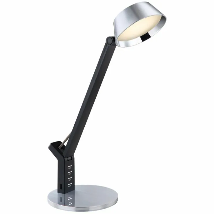Luminaires Globo Lighting Lampes À Poser|Lampe de table Globo URSINO LED Argenté, 1 lumière