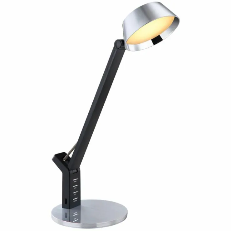 Luminaires Globo Lighting Lampes À Poser|Lampe de table Globo URSINO LED Argenté, 1 lumière
