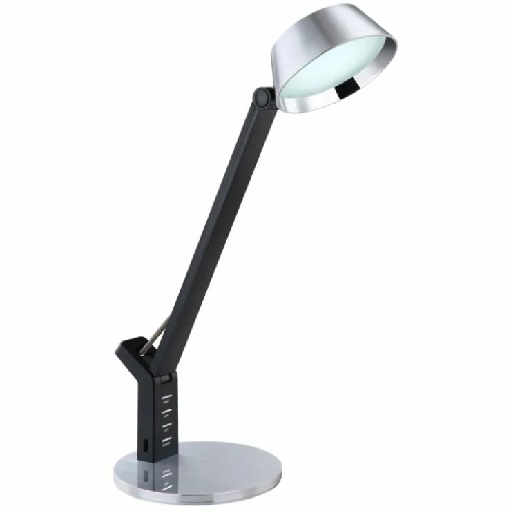 Luminaires Globo Lighting Lampes À Poser|Lampe de table Globo URSINO LED Argenté, 1 lumière