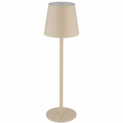 Lampe de table Globo VANNIE LED Sable, Blanc, 1 lumière