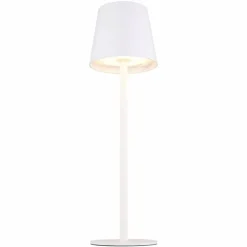 Lampe de table Globo VANNIE LED Blanc, 1 lumière