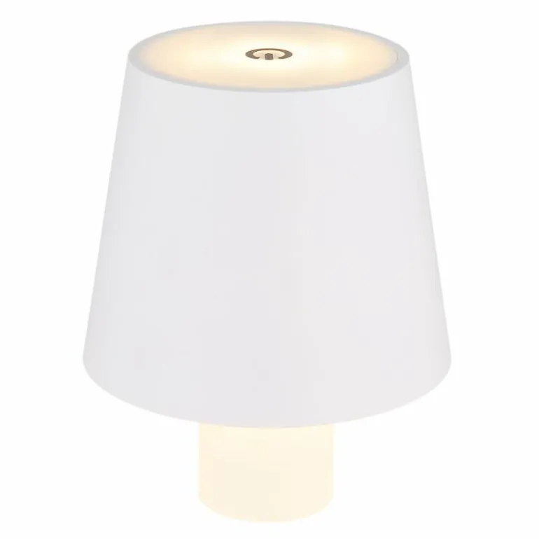 Lampe de table Globo VANNIE LED Blanc, 1 lumière