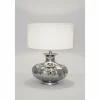 Luminaires Holländer Lampes À Poser|Lampe de table Holländer DAMASCO Argenté, 1 lumière