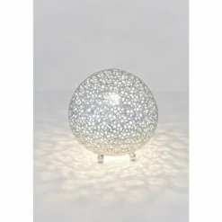 Luminaires Holländer Lampes À Poser|Lampe de table Holländer LILY Argenté, 1 lumière