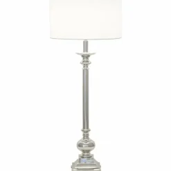 Luminaires Holländer Lampes À Poser|Lampe de table Holländer TASSO Argenté, 1 lumière