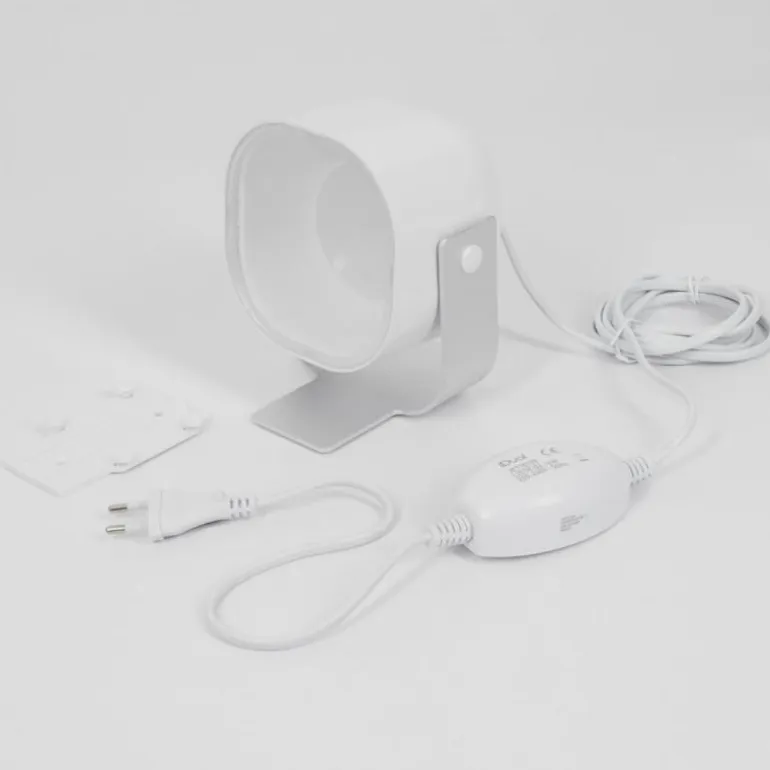 Lampe de table iDual Lilas LED Argenté, 1 lumière, Changeur de couleurs