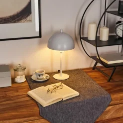hofstein Lampes À Poser|Lampe de table Kaitulai Blanc, 1 lumière