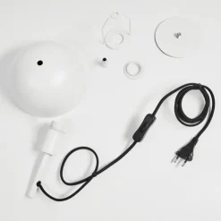 hofstein Lampes À Poser|Lampe de table Kaitulai Blanc, 1 lumière