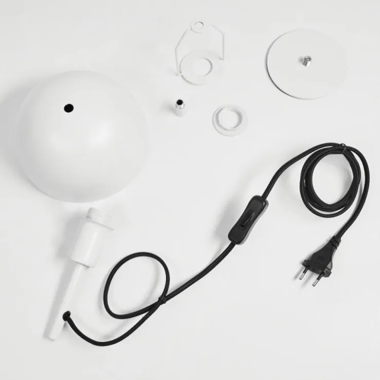 hofstein Lampes À Poser|Lampe de table Kaitulai Blanc, 1 lumière