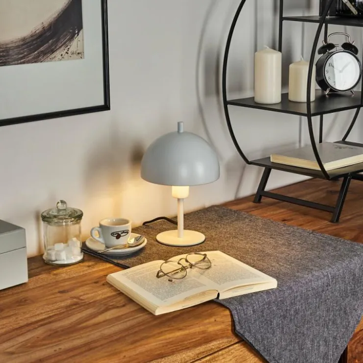 hofstein Lampes À Poser|Lampe de table Kaitulai Blanc, 1 lumière