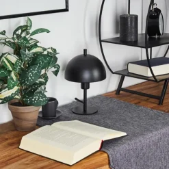 hofstein Lampes À Poser|Lampe de table Kaitulai Noir, 1 lumière