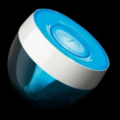 Lampe de table, kit d'extension Philips Hue Ambiance White & Color Iris LED Transparent, Blanc, 1 lumière, Changeur de couleurs