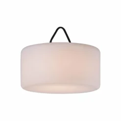 Lampe de table Leuchten Direkt HOLLY LED Noir, Blanc, 1 lumière, Changeur de couleurs