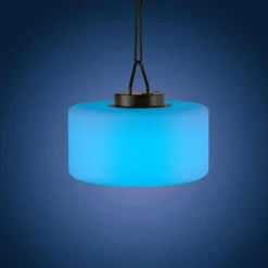 Lampe de table Leuchten Direkt HOLLY LED Noir, Blanc, 1 lumière, Changeur de couleurs