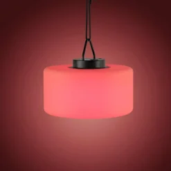 Lampe de table Leuchten Direkt HOLLY LED Noir, Blanc, 1 lumière, Changeur de couleurs