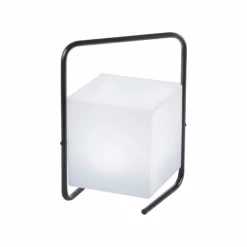 Lampe de table Leuchten Direkt KENO LED Noir, 1 lumière, Télécommandes, Changeur de couleurs