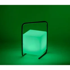 Lampe de table Leuchten Direkt KENO LED Noir, 1 lumière, Télécommandes, Changeur de couleurs