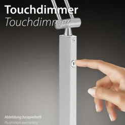 Luminaires Leuchten Direkt Éclairage Led|Lampe de table Leuchten-Direkt RITUS LED Anthracite, 1 lumière