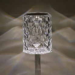 Luminaires Leuchten Direkt Lampes À Poser|Lampe de table Leuchten-Direkt KRISTALA Transparent, 1 lumière