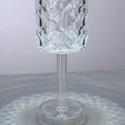 Luminaires Leuchten Direkt Lampes À Poser|Lampe de table Leuchten-Direkt KRISTALA Transparent, 1 lumière
