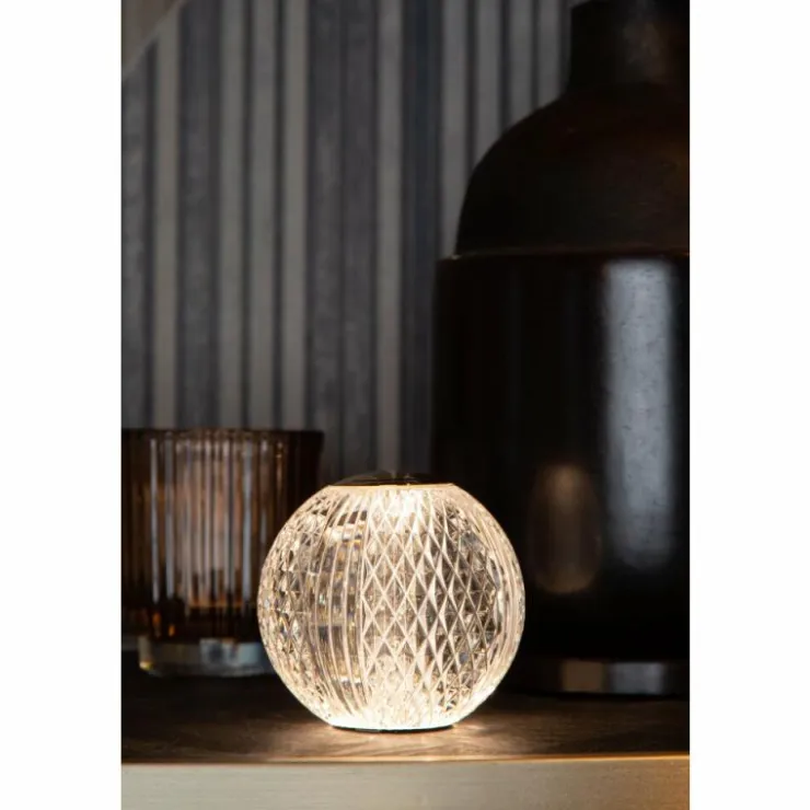 Luminaires Lucide Éclairage Led|Lampe de table Lucide CINTRA LED Transparent, 1 lumière