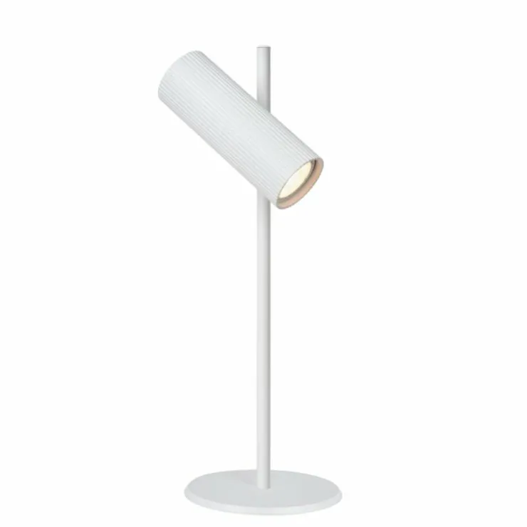 Luminaires Lucide Lampes À Poser|Lampe de table Lucide CLUBS Blanc, 1 lumière