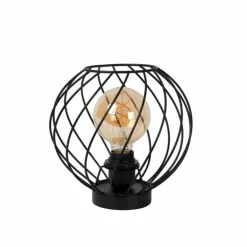 Luminaires Lucide Lampes À Poser|Lampe de table Lucide DANZA Noir, 1 lumière