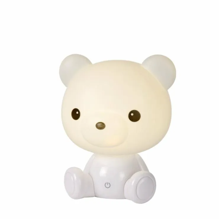 Luminaires Lucide Éclairage Led|Lampe de table Lucide DODO Bear LED Blanc, 1 lumière
