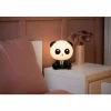 Luminaires Lucide Éclairage Led|Lampe de table Lucide DODO PANDA LED Noir, 1 lumière