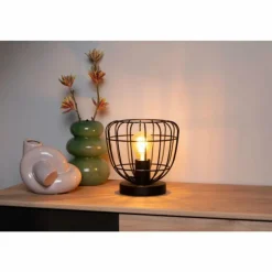 Luminaires Lucide Lampes À Poser|Lampe de table Lucide FILOX Noir, 1 lumière