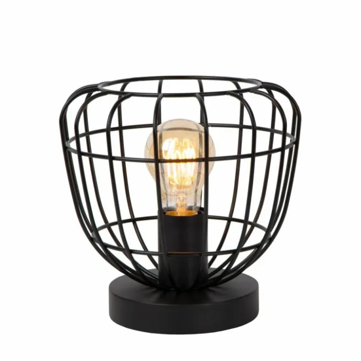 Luminaires Lucide Lampes À Poser|Lampe de table Lucide FILOX Noir, 1 lumière