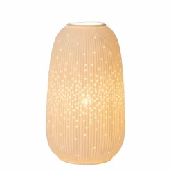 Luminaires Lucide Lampes À Poser|Lampe de table Lucide FLORES Blanc, 1 lumière
