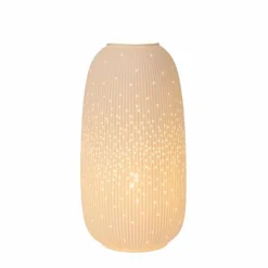 Luminaires Lucide Lampes À Poser|Lampe de table Lucide FLORES Blanc, 1 lumière