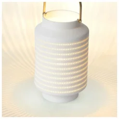 Luminaires Lucide Lampes À Poser|Lampe de table Lucide JAMILA Blanc, 1 lumière