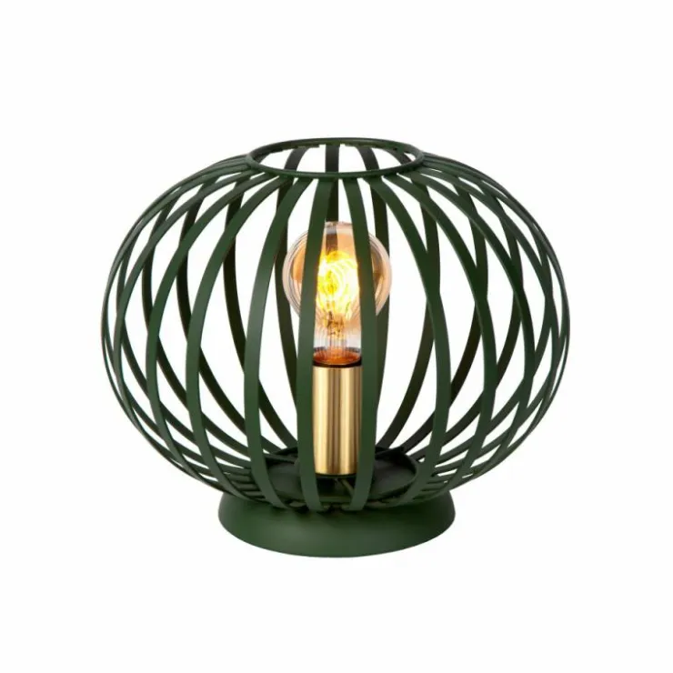 Luminaires Lucide Lampes À Poser|Lampe de table Lucide MANUELA Vert, 1 lumière