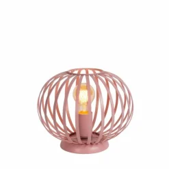 Luminaires Lucide Lampes À Poser|Lampe de table Lucide MERLINA Rose, 1 lumière