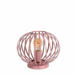 Luminaires Lucide Lampes À Poser|Lampe de table Lucide MERLINA Rose, 1 lumière