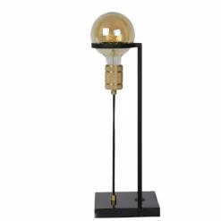 Luminaires Lucide Lampes À Poser|Lampe de table Lucide OTTELIEN Noir, 1 lumière