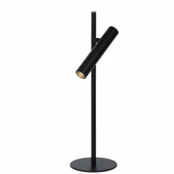 Luminaires Lucide Éclairage Led|Lampe de table Lucide PHILON LED Noir, 1 lumière