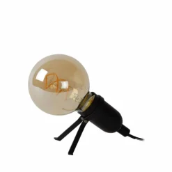 Luminaires Lucide Lampes À Poser|Lampe de table Lucide PUKKI Noir, 1 lumière