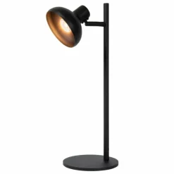 Luminaires Lucide Lampes À Poser|Lampe de table Lucide SENSAS Noir, 1 lumière