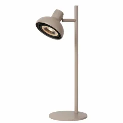 Luminaires Lucide Lampes À Poser|Lampe de table Lucide SENSAS Beige, 1 lumière