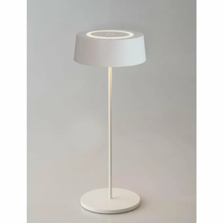 Lampe de table Lutec COCKTAIL LED Blanc, 1 lumière
