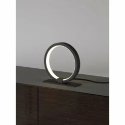 Luminaires Mantra Lampes À Poser|Lampe de table Mantra KITESURF LED Noir, 1 lumière